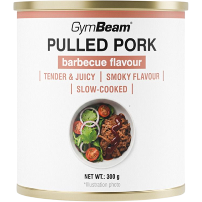 GYMBEAM Trhané vepřové maso barbecue 300 g GYMBEAM Trhané vepřové maso barbecue 300 g