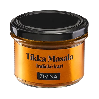ŽIVINA Omáčka indické kari Tikka Masala 200 g ŽIVINA Omáčka indické kari Tikka Masala 200 g