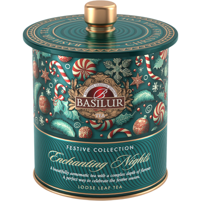 BASILUR Festive Tea Enchanting Nights plech 75 g BASILUR Festive Tea Enchanting Nights plech 75 g