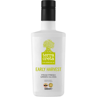 Terra Creta Brzká Sklizeň - Extra panenský olivový olej Terra Creta Brzká Sklizeň - Extra panenský olivový olej