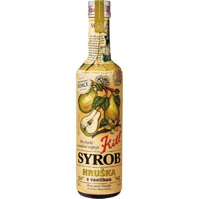 KITL Syrob Hruška s vanilkou 500 ml KITL Syrob Hruška s vanilkou 500 ml