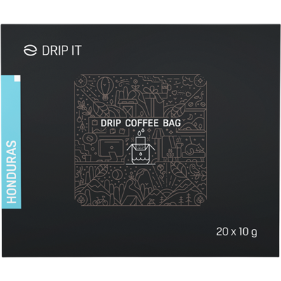 DRIP IT Káva ve filtru Honduras Las Capucas 20 x 10 g DRIP IT Káva ve filtru Honduras Las Capucas 20 x 10 g