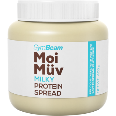 GYMBEAM Proteinela bílá čokoláda 400 g GYMBEAM Proteinela bílá čokoláda 400 g