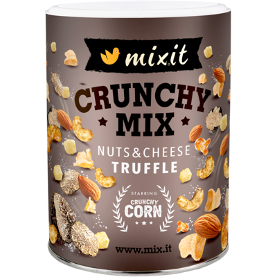MIXIT Crunchy mix - Sýr, crunchy corn a oříšky s lanýžem 300 g MIXIT Crunchy mix - Sýr, crunchy corn a oříšky s lanýžem 300 g