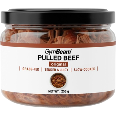 GYMBEAM Trhané hovězí maso 250 g GYMBEAM Trhané hovězí maso 250 g