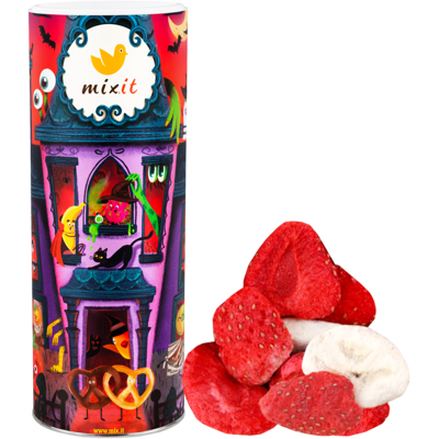 MIXIT Velké křupavé ovoce - banán a jahoda 160 g MIXIT Velké křupavé ovoce - banán a jahoda 160 g