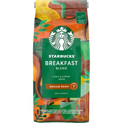 STARBUCKS Breakfast Blend, zrnková káva 450 g STARBUCKS Breakfast Blend, zrnková káva 450 g