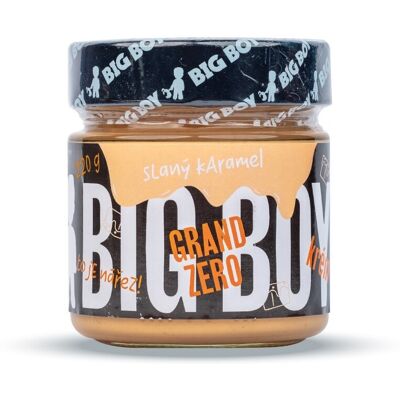 BIG BOY BIG BOY® Grand zero s příchutí slaný karamel 220 g BIG BOY BIG BOY® Grand zero s příchutí slaný karamel 220 g