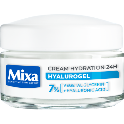 MIXA Hyalurogel Light hydratační krém - Obličej - Pro citlivou pokožku MIXA Hyalurogel Light hydratační krém - Obličej - Pro citlivou pokožku