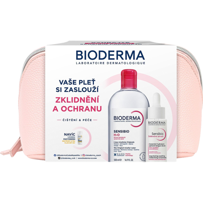 BIODERMA Sensibio Dárkový balíček pro citlivou pleť a vrásky BIODERMA Sensibio Dárkový balíček pro citlivou pleť a vrásky