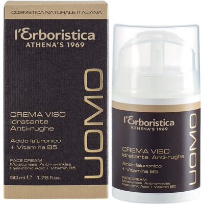 ERBORISTICA UOMO Pleťový krém pro muže proti vráskám 50 ml ERBORISTICA UOMO Pleťový krém pro muže proti vráskám 50 ml