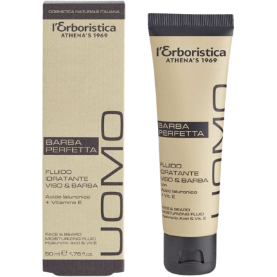 ERBORISTICA UOMO Pleťové hydratační mléko na pleť a vousy 50 ml ERBORISTICA UOMO Pleťové hydratační mléko na pleť a vousy 50 ml