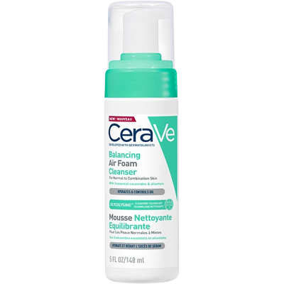 CERAVE čistící pěna pro optimální pH pro normální až smíšenou pleť 148 ml CERAVE čistící pěna pro optimální pH pro normální až smíšenou pleť 148 ml