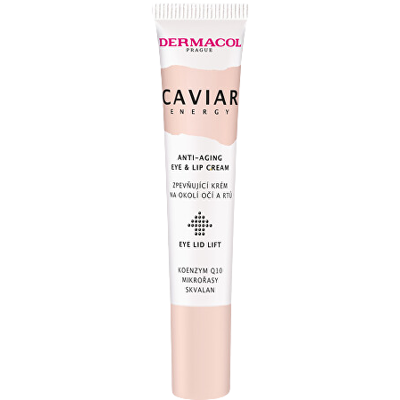 Dermacol Caviar Energy Anti-vrásková Krém pro Oči a Rty - Protiv Stárnutí Dermacol Caviar Energy Anti-vrásková Krém pro Oči a Rty - Protiv Stárnutí