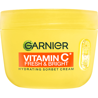 GARNIER Hydratační pleťový sorbet krém Vitamin C 85 ml GARNIER Hydratační pleťový sorbet krém Vitamin C 85 ml