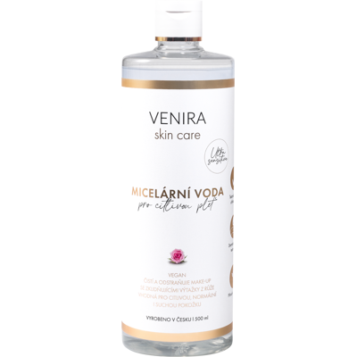 VENIRA micelární voda pro citlivou pleť 500 ml VENIRA micelární voda pro citlivou pleť 500 ml