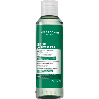 YVES ROCHER Sebo Active Clear Čisticí tonikum 150 ml YVES ROCHER Sebo Active Clear Čisticí tonikum 150 ml
