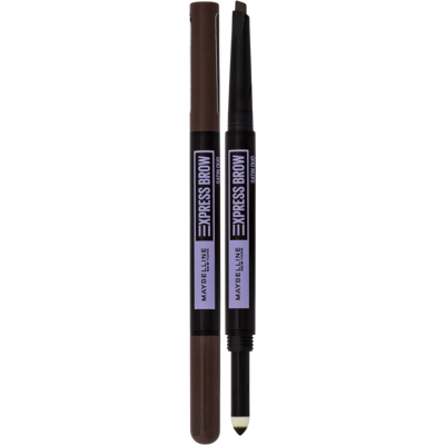 MAYBELLINE NEW YORK Tužka a pudr na obočí Express Brow Satin Duo 04 Dark Brown MAYBELLINE NEW YORK Tužka a pudr na obočí Express Brow Satin Duo 04 Dark Brown