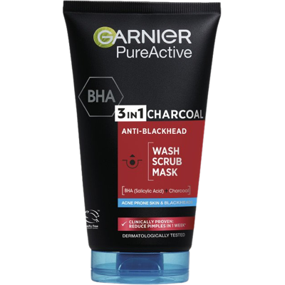 Garnier 150ml Pleťová Maska - Aktivní uhlí proti černým skvrnám Garnier 150ml Pleťová Maska - Aktivní uhlí proti černým skvrnám