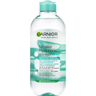 Garnier Aloe Hyaluronické Micelární Voda - Micelární Voda 400ml Garnier Aloe Hyaluronické Micelární Voda - Micelární Voda 400ml