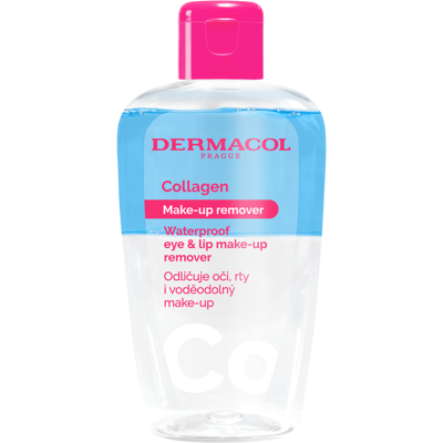 DERMACOL Collagen dvoufázový odličovač voděodolného make-upu 150 ml DERMACOL Collagen dvoufázový odličovač voděodolného make-upu 150 ml