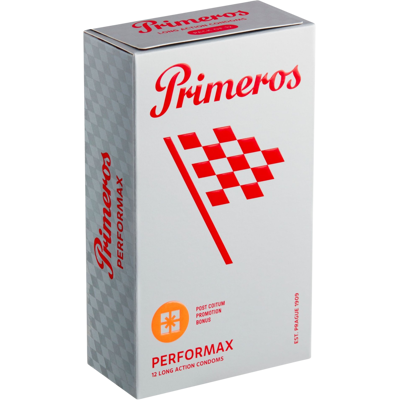Primeros Performax Latex Kondomy - 12 ks - Bezpečné & Dlouhotrvající Primeros Performax Latex Kondomy - 12 ks - Bezpečné & Dlouhotrvající