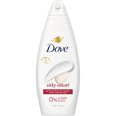 Dove Silky Velvet Výživný Pečující Sprchový Gel - Koupelna & Tělo Dove Silky Velvet Výživný Pečující Sprchový Gel - Koupelna & Tělo