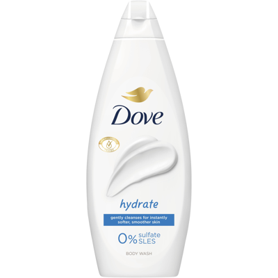 Dove Hydrate Výživné Sprchové Gel - Typ Sprchy Dove Hydrate Výživné Sprchové Gel - Typ Sprchy