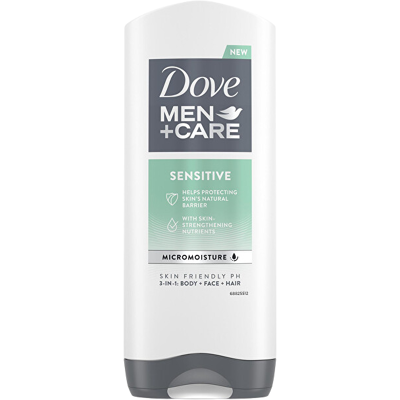 DOVE Men Sensitive Sprchový gel 400 ml DOVE Men Sensitive Sprchový gel 400 ml