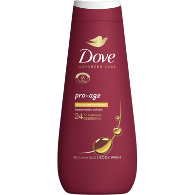 Dove Pro Age Sprchový gel - Mikrovlhčení 24H - 400ml Dove Pro Age Sprchový gel - Mikrovlhčení 24H - 400ml