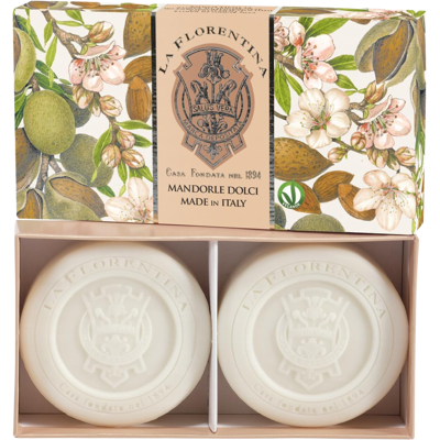 LA FLORENTINA Kazeta mýdel Mandorle Dolci 2 x 115 g LA FLORENTINA Kazeta mýdel Mandorle Dolci 2 x 115 g