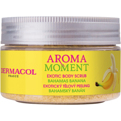 Dermacol Bahamas Banana Tělový peeling - Tělové peeling Dermacol Bahamas Banana Tělový peeling - Tělové peeling