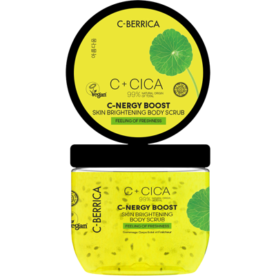 NATURA SIBERICA CICA C-BERRICA Rozjasňující tělový peeling C-Energy Boost 200 ml NATURA SIBERICA CICA C-BERRICA Rozjasňující tělový peeling C-Energy Boost 200 ml