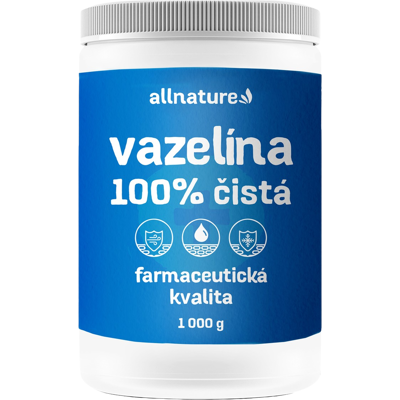 Allnature Vaseline - Farmaceutická kvalita bez vůně - 1000g - Vaseline Allnature Vaseline - Farmaceutická kvalita bez vůně - 1000g - Vaseline