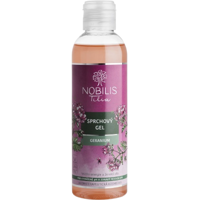 NOBILIS TILIA Sprchový gel Geranium 200 ml NOBILIS TILIA Sprchový gel Geranium 200 ml