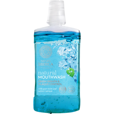 NATURA SIBERICA Přírodní ústní voda s Mátou a aktivním vápníkem 520 ml NATURA SIBERICA Přírodní ústní voda s Mátou a aktivním vápníkem 520 ml