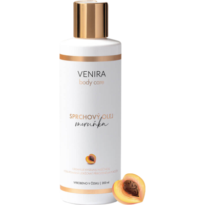 VENIRA Sprchový olej meruňka 200 ml VENIRA Sprchový olej meruňka 200 ml