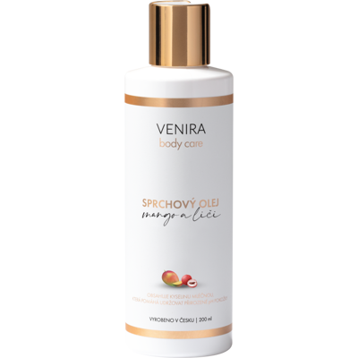 VENIRA Sprchový olej mango a liči 200 ml VENIRA Sprchový olej mango a liči 200 ml