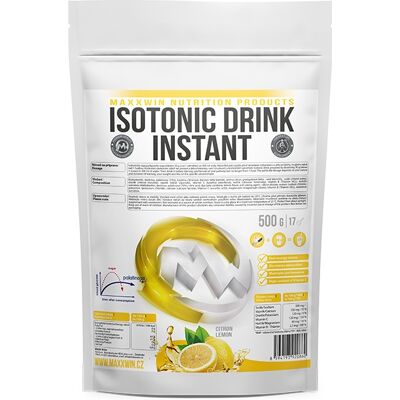 MAXXWIN Isotonic drink instant citron 500 g MAXXWIN Isotonic drink instant citron 500 g