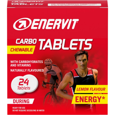 Enervit Sport GT Energetické Tablety Citron - Sportovní Doplněk Enervit Sport GT Energetické Tablety Citron - Sportovní Doplněk