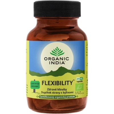 Organic India Fyzická pružnost - 60 kapslí, 325 mg - Doplněk stravy Organic India Fyzická pružnost - 60 kapslí, 325 mg - Doplněk stravy