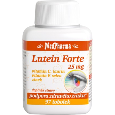 MedPharma Lutein Forte 25 mg - Doplněk stravy MedPharma Lutein Forte 25 mg - Doplněk stravy