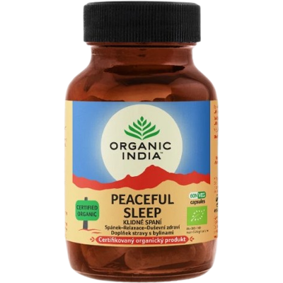 Organic India Pokojný Spánek - Bylinná směs pro spánek a relaxaci Organic India Pokojný Spánek - Bylinná směs pro spánek a relaxaci