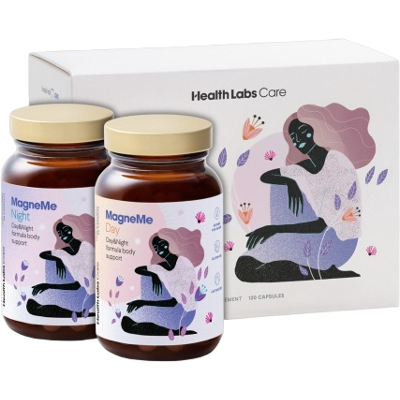 HEALTH LABS CARE MagneMe Magnesium a Vitamin B6 – komplexní kúra 120 kapslí HEALTH LABS CARE MagneMe Magnesium a Vitamin B6 – komplexní kúra 120 kapslí
