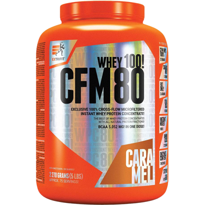 Extrifit CFM Instant Whey 80 - Karamel - Syrovátkový proteinový prášek Extrifit CFM Instant Whey 80 - Karamel - Syrovátkový proteinový prášek