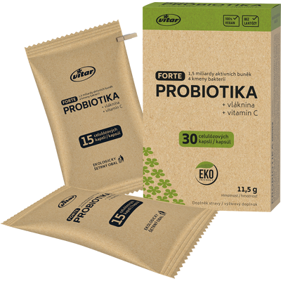 VITAR Probiotika EKO Forte 30 kapslí VITAR Probiotika EKO Forte 30 kapslí
