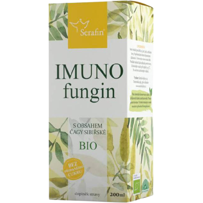Serafin IMUNOfungin BIO 200 ml - Podpora imunity Serafin IMUNOfungin BIO 200 ml - Podpora imunity