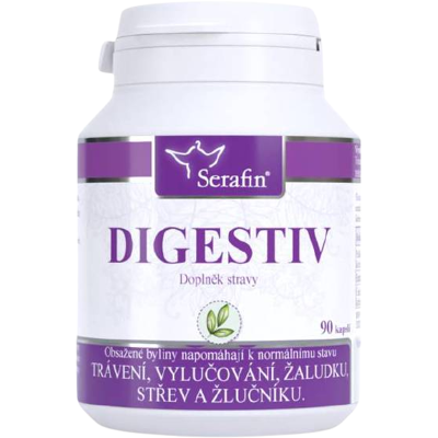 Serafin Digestiv - Bylinný doplněk na trávení a imunitu Serafin Digestiv - Bylinný doplněk na trávení a imunitu