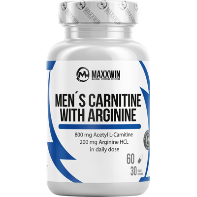 MAXXWIN Men´s carnitine with arginine 60 kapslí MAXXWIN Men´s carnitine with arginine 60 kapslí