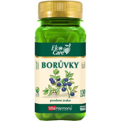 VITAHARMONY VE Borůvkový extrakt 40 mg 130 kapslí VITAHARMONY VE Borůvkový extrakt 40 mg 130 kapslí